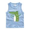 Chaleco de algodón sin mangas para niña 2022 ropa nueva de verano camiseta interior para niño caricatura estilo coreano top delgado para niños
