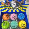 Mini Baloncesto de Goma 6cm Juguetes Hueco Sin Inflar Venta al por Mayor Equipo de Entrenamiento Pelota para Niños Soporte para Pelota Marco para Pelota Pelota Educativa