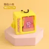 Máquina de Animación de Flip Book Creativa Libro de Respuestas Llavero con Texto Inspirador Colgante para Estudiante Colgante para Bolso Pequeño Regalo