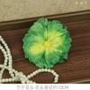 Cabeça de Flor de Orquídea Artificial Leyouyi Caixa de Presente com Flores Guirlanda DIY com Flores Corsage de Celebração Flor de Pulso Produção de Parede