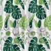 Nuevo Producto Más Vendido del Fabricante: Cortina de Ducha de Peva con Estampado de Hoja de Tortuga y Floral, Cortina Impermeable para Baño, Cortina Divisoria de Baño, Venta al por Mayor para Bañarse