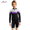 Dive&Sail Nuevo Traje de Buceo Dividido de 2.5 mm para Niños Traje de Baño Grueso Cálido a Prueba de Frío para Mujer Traje de Surf y Vela