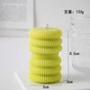 Nueva vela de aromaterapia de cera con forma de columna geométrica creativa, ideal para decorar el hogar, como accesorio de fotografía y para acompañar ceremonias de boda.