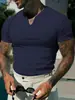 Europa y Estados Unidos comercio exterior transfronterizo desean hombres verano deportes fitness ocio elástico vertical cuello redondo vertical manga corta camiseta