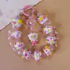 Industria Pesada Cadena para Teléfono Móvil de Cuentas Pintadas a Mano Serie Hug de Bubble Mart Colgante de Cuentas Bolsa Explosiva Accesorios para Colgar en el Coche