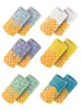 Muñequeras de Fitness para Exteriores, Protectores de Muñeca Deportivos para Padres e Hijos, Muñequeras Deportivas de Béisbol con Estampado de Helado de Seda de Leche