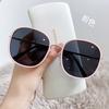 Gafas de sol de moda para mujer, personalidad europea y americana, montura grande, gafas de sol retro, chismorreando, Red Viral en Vivo, suministro, gafas para hombre al por mayor