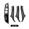 Adecuado para BMW Serie 5 Manija de Puerta Juego de Cuatro Piezas, Manija de Puerta Serie 5, Reposabrazos de Puerta Interior Serie 5 Conducción Derecha, Manija Exterior