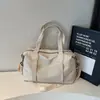 Bolso de Mano de Viaje Moderno y Cool para Mujer 2025 Nuevo Estilo Coreano Bolso Tote Casual de Gran Capacidad Bolso Bandolera Bolso de Equipaje