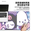 Kuromi Melody Mouse Pad Grande Dibujos Animados Niñas Lindas Oficina Teclado Pad Borde Cerrado Goma Antideslizante Alfombrilla de Mesa