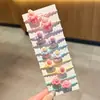 Lindo y Colorido Elástico para el Pulgar del Tamaño para Niños, Cuerdas para el Cabello de Bebé para Coletas Pequeñas, Bandas para el Cabello de Niñas Que No Dañan el Cabello, Hermosos Elásticos para el Cabello