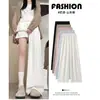 Pantalones Anchos de Nube con Textura Estilo Perezoso para Mujer Primavera y Verano 2025 Estilo Coreano Cintura Alta Ajustados Sueltos Casuales Pantalones Rectos
