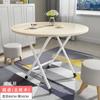 Mesa dobrável mesa de jantar retangular simples casa pequeno apartamento jantar mesa redonda aluguel barraca simples portátil ao ar livre
