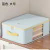 Conjunto de quatro peças bolsa de armazenamento dedicada bolsa organizadora roupas vestuário embalagem cobertor espesso grande capacidade armazenamento bolsa de tecido artefato