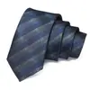Bestseller transfronterizo, corbata estrecha para hombre de 6 cm, corbata de rayas casual, corbata para hombre hecha a medida, al por mayor en stock, muestra disponible en 7 días
