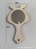 Espejo Pequeño de Madera Se Puede Pintar por Ti Mismo, Regalos DIY para Niños, Categorías de Buena Relación Calidad-Precio, Varias Formas en Stock