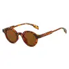 Novos Óculos de Sol Retrô Oval com Armação Pequena da Moda, Estilosos, Simples, Casuais, Versáteis, Estilo de Rua, Óculos de Sol para Proteção Solar ao Ar Livre