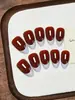 Uñas de Color Sólido Estilo Francés Forma de Almendra Transfronterizas, Simples y Aclarantes, Arte de Uñas Estilo Ins de Comercio Exterior, Puntas de Uñas, Uñas Postizas