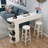 Mesa de bar para apartamento pequeno mesa de bar simples moderna para casa entrada da sala de estar mesa lateral para sofá sala de jantar armário divisor de luxo leve