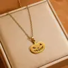Acessórios de Halloween Pulseira Casal Fantasma Caveira Aço Inoxidável Banhado a Ouro Corrente Fina Simples Conjunto Melhor Amigo Joia de Mão
