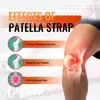 Cinturón Fino para Rótula Cinturón de Fuerza para Rodilla de Baloncesto Anillo de Protección para Articulación de Rodilla Anillo de Cuerda Banda Elástica Rodillera Protección Fija Elástica Deportes para Hombres