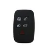 Adequado para Land Rover Range Rover Evoque Smart 5 Teclas Capa de Silicone para Chave Capa para Chave Discovery Capa Protetora para Controle Remoto de Carro