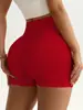 Muyao Comércio Exterior Roupa Esportiva Calça Yoga Três Quartos para Mulheres, Roupa de Yoga Justa de Verão, Shorts de Yoga Fitness de Cintura Alta Levanta Bumbum