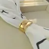 Fivela de Lenço Irregular Brilhante com Recortes Novo Estilo, Fivela Simples de Anel para Lenço, Fivela de Xale de Alta Qualidade, Decoração em Liga