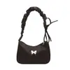 Bolso para Mujer, Retro de Nicho Cruzado para Viajes, Gran Capacidad, Versátil para Estudiantes, Bolso de Hombro Único Texturizado Estilo Ins, Bolso Francés para Debajo del Brazo para Mujer
