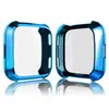 Adequado para Fitbit Versa Capa Protetora Galvanizada TPU Capa Totalmente Envolvente Capa Protetora para Smartwatch Versa
