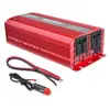 Fuente verde inversor de onda senoidal pura 1500W/3000W doble voltaje 12V24V a 110V-240v venta al por mayor de fábrica