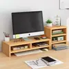 Suporte Elevador para Monitor de Computador Organizador de Mesa Prateleira Rack de Armazenamento para Mesa de Escritório