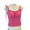 Camisola Dopamina con Almohadilla en el Pecho Verano Tailandés Diseño Dulce Spice Girl Sentido Strapless Base Ropa Exterior Top de Ropa Interior