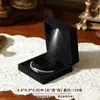 Caja de Joyería con Luz LED de Ángulo Recto Caja para Anillos Caja para Pulseras Colgante Caja de Empaque para Joyería Caja de Joyería Engrosada con Luz