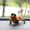 Carro Celebridade da Internet Bully Dog Acessórios Console Central Carro Suprimentos Decoração Cão Social Enfeites de Carro para Homens