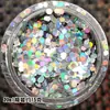 Resina Glitter Laser Areia Movediça Estrela de Cinco Pontas Coração Iridescente Pata de Gato Lantejoulas Capa de Celular Areia Movediça