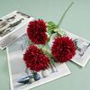 Nova flor artificial de casamento 3 cabeças bola de espinhos bola de cristal casamento decoração de arranjo floral para salão de casamento beleza doméstica Chen comércio exterior