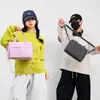 2026 Nuevo Bolso Casual Pequeño Cruzado de Nailon para Viajes Diarios Bolso de Hombro Ligero Resistente al Agua Bolsa Cuadrada Pequeña