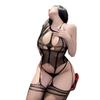 Duomila SexY Intimates Macacão Feminino SexY Transparente Não Precisa Tirar Abertura Meia-calça Peça Única Y015