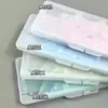 Zao Wu She Estilo INS Alto Valor Estudiante Regla Linda Simple Degradado 15cm Regla Recta Para Inicio Escolar Set de Reglas con Funda de Gelatina