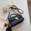 Mini Bolso Pequeño de Piel Genuina para Mujer 2024 Nuevo Verano Gama Alta Nicho Cruzado Bolso Cambridge