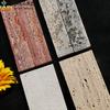 Azulejos Pequeños de Mármol Personalizados Piedra Caliza Natural Azulejos Antiguos Piso Pared Retro 50*200 Azulejos de Celebridad de Internet