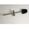 Conjunto de Suporte para Escova de Banheiro de Aço Inoxidável 304 Banheiro Piso Suporte para Escova de Banheiro Desodorante Preto Transfronteiriço