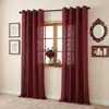 Cortinas de encaje calado y cortinas visillos, sencillas y frescas, translúcidas pero no transparentes, adecuadas para dormitorio, sala de estar y balcón, color liso