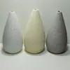 Estilo retro pastoral simple jarrón de cerámica gres texturizado adornos para arreglos florales hogar sala de estar alto valor de color manualidades