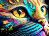 Amazon Comércio Exterior Transfronteiriço Novo Pintura de Diamante Cor Animal Feito à Mão DIY Adesivo de Diamante Pintura Decorativa