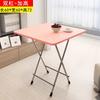 Mesa al por mayor mesa plegable mesa de comedor hogar plegable mesa cuadrada pequeña 4 personas 2 personas comedor mesa pequeña taburete simple de dormitorio