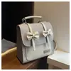 Mochila Transfronteiriça Moda Feminina Design de Nicho Casual Estudante Bolsa Escolar Aparência Sofisticada Leve Mochila de Viagem