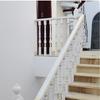 Barandilla de Escalera de Madera Maciza Columna Barandilla de Balcón Roble Rojo Norteamericano Pintura Abierta Columna de Villa Hogar