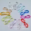 761 Hebilla de Cadena Acrílica de Color U para Joyería DIY Accesorios Colgante para Funda de Teléfono Llavero Cadena Colgante Creativa